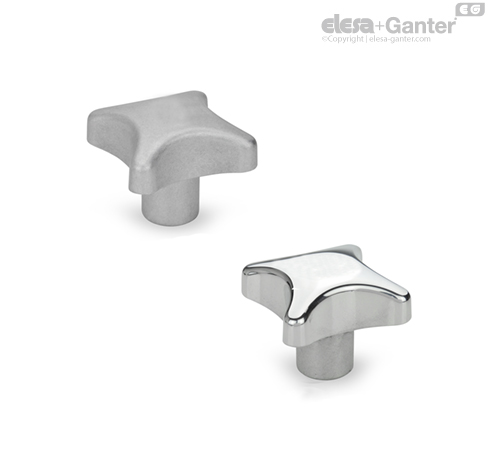 筆記具 Novaturn Axis PG5 Hex Groove - Aluminum DIN 6335-AL Hand Knobs Aluminum | Elesa+Ganter